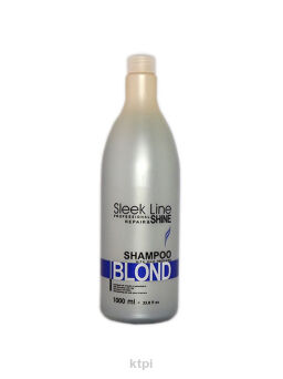 Stapiz Sleek Line Szampon Z Jedwabiem Blond 1000