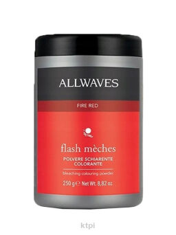 Allwaves Rozjaśniacz Koloryzujący 250g Fire Red