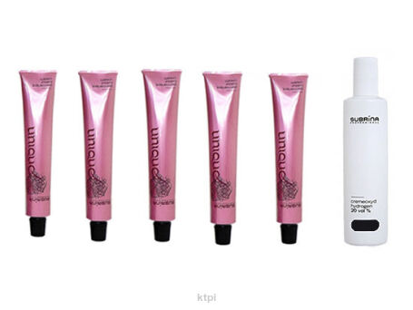 Subrina Unique Farba Pakiet 5 sztuk + Woda Gratis