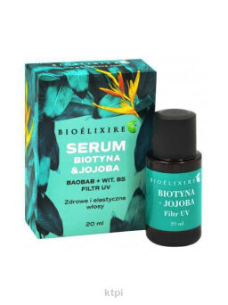 Bioelixire Serum Olejek Biotyna i Jojoba Uv 20 ml