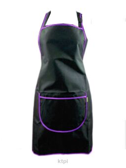 Rena Fartuszek Fryzjerski Czarno-Fioletowy