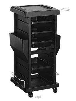 Ayala Pomocnik Wózek Fryzjerski Emi Czarny