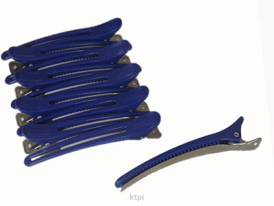 Klipsy Fryzjerskie Metalowo-Plastikowe 9,5 cm