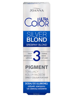 Joanna Ultra Color Pigment Tonujący Srebrny 100ml
