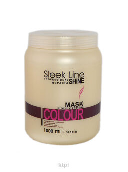 Stapiz Sleek Line Colour Maska Z Jedwabiem 1000 ml