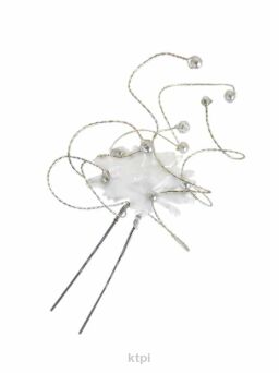 Ozdoba Do Włosów Stokrotka Biała Kokówka