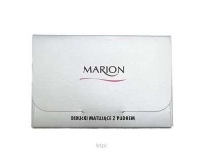 Marion Bibułki Matujące Z Pudrem 50 szt