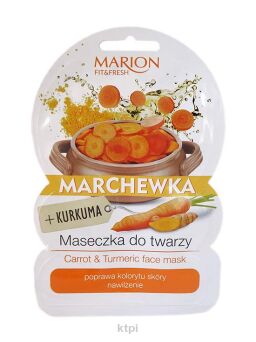 Marion Fit&Fresh Maseczka Marchewka i Kurkuma